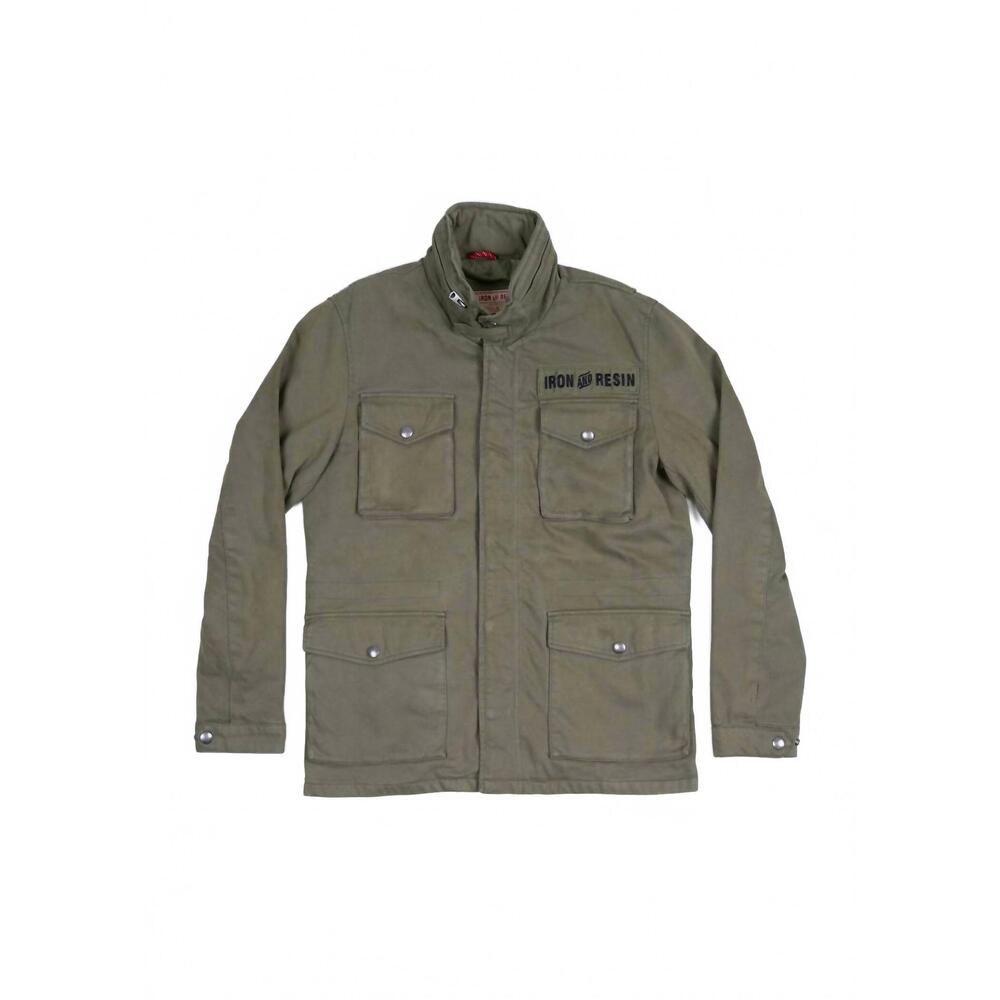 NEW IRON & RESIN men's m65 jacket in charcoal
